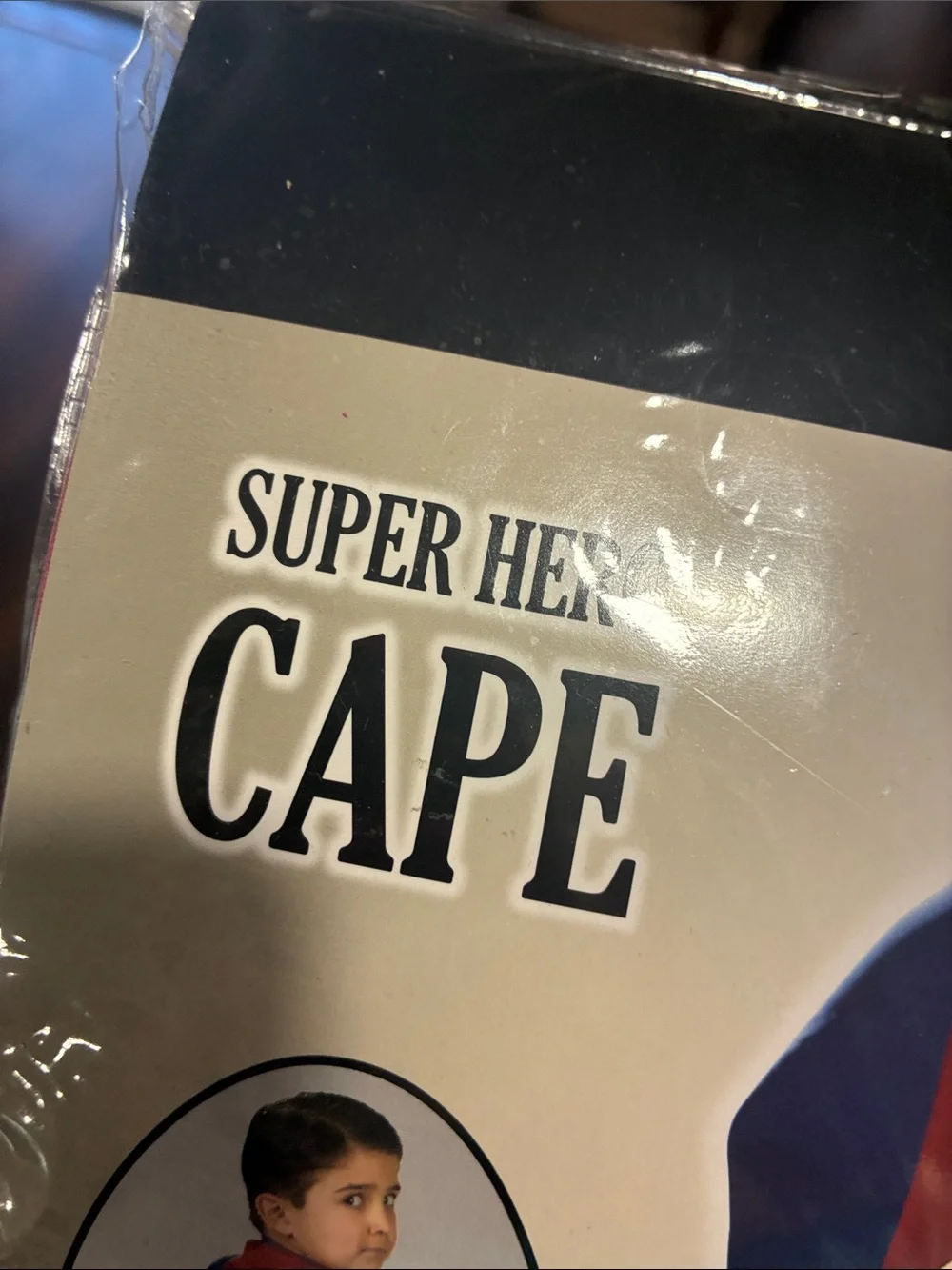 NEW Super Hero Red Cape for Kids - Classic Costume Accessory